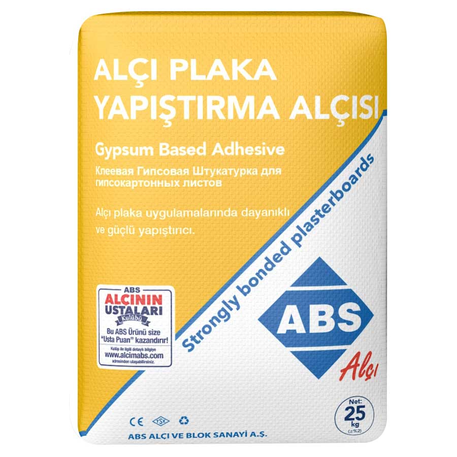 Alçı Plaka Yapıştırma Alçısı